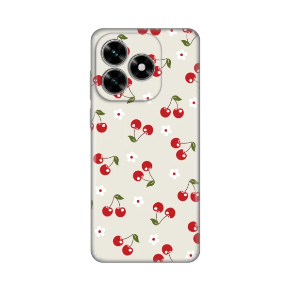 Torbica Silikonska Print za Honor X5c Plus Cherry and Flowers