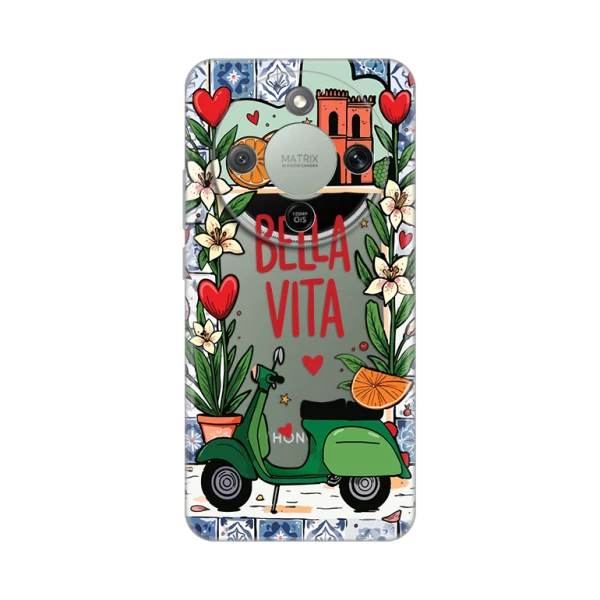 Torbica Silikonska Print Skin za Honor Magic 8 Lite Bella Vita