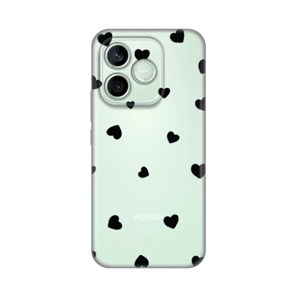 Torbica Silikonska Print Skin za Honor 600 Lite Hearts