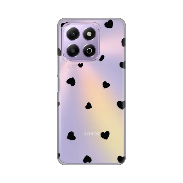 Torbica Silikonska Print Skin za Honor X6b Hearts