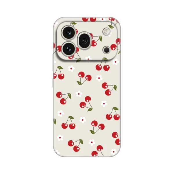 Torbica Silikonska Print za Honor 600 Pro Cherry and Flowers