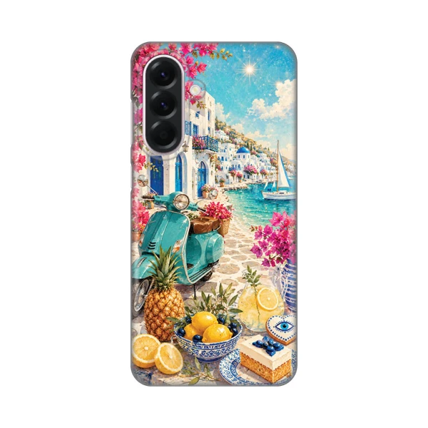 Torbica Silikonska Print Skin za Samsung A566B Galaxy A56 5G Summer in Greece