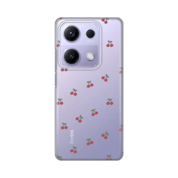Torbica Silikonska Print Skin za Xiaomi Redmi Note 14s Little Cherry