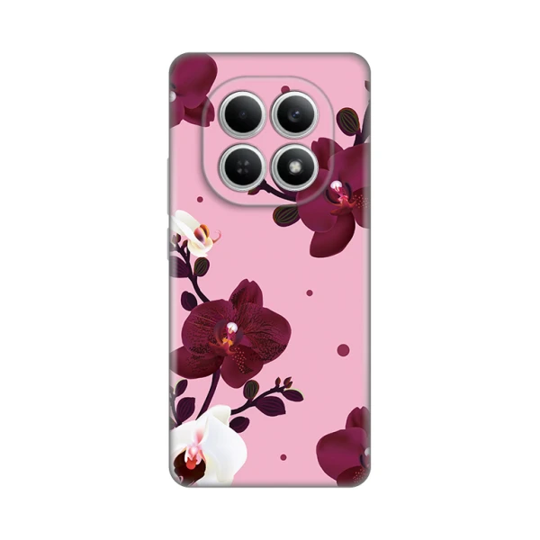 Torbica Silikonska Print Skin za Xiaomi Redmi Note 15 4G/5G Pink Orchid