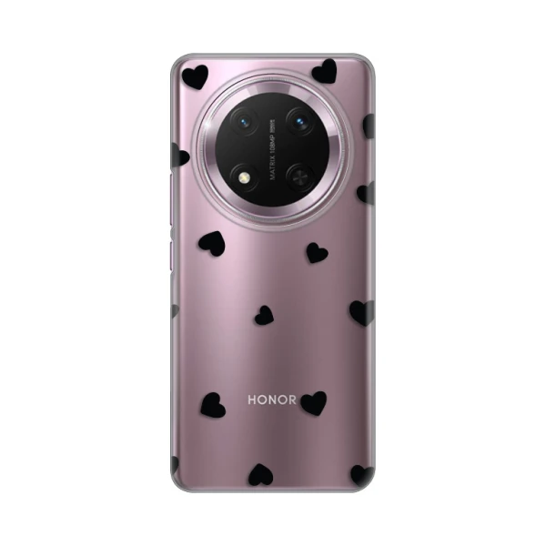 Torbica Silikonska Print Skin za Honor Magic 7 Lite Hearts
