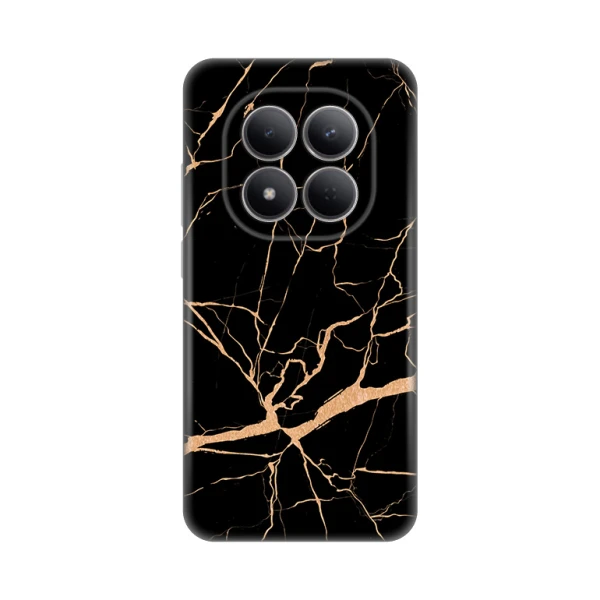 Torbica Silikonska Print za Xiaomi Redmi Note 15 Pro 5G All Black