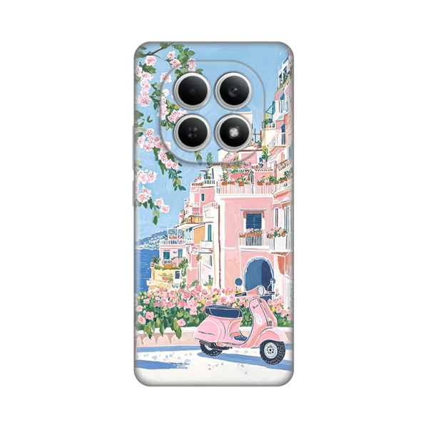 Torbica Silikonska Print za Xiaomi Redmi Note 15 4G Pink Italy