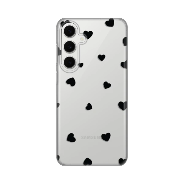 Torbica Silikonska Print Skin za Samsung S721B Galaxy S24 Fe Hearts