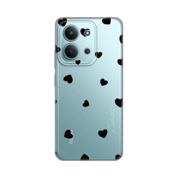 Torbica Silikonska Print Skin za Xiaomi Redmi 15C 4G Hearts