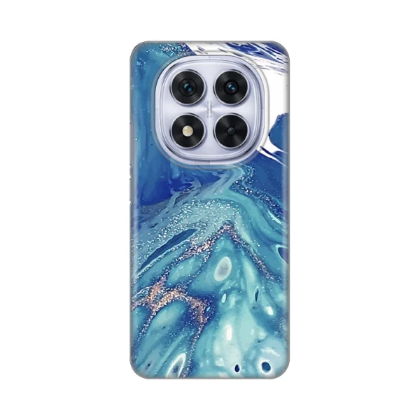 Torbica Silikonska Print za Xiaomi Redmi Note 14 Pro 5G (EU) Blue Marble