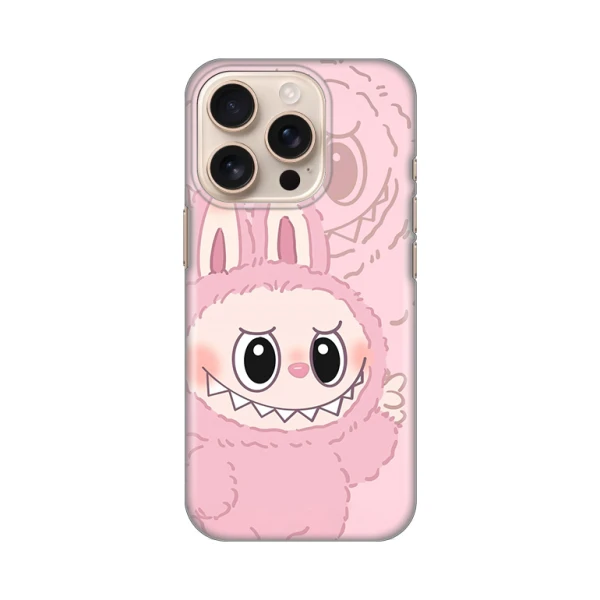 Torbica Silikonska Print za iPhone 16 Pro 6.3 La Bubu Pink