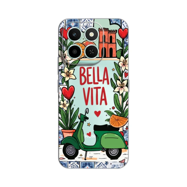 Torbica Silikonska Print Skin za Honor X6c Bella Vita