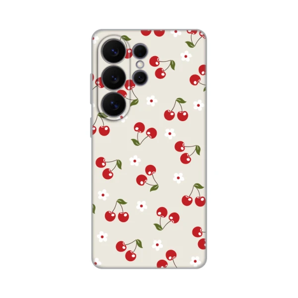 Torbica Silikonska Print za Samsung S948B Galaxy S26 Ultra Cherry and Flowers