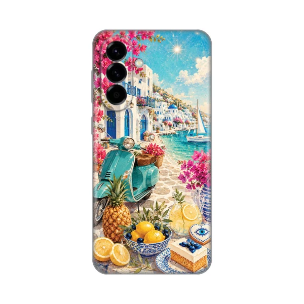Torbica Silikonska Print Skin za Samsung A576B Galaxy A57 5G Summer in Greece