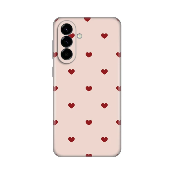 Torbica Silikonska Print za Samsung A576B Galaxy A57 5G Beige Hearts