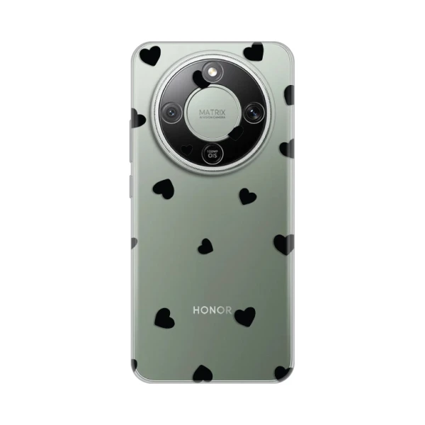 Torbica Silikonska Print Skin za Honor Magic 8 Lite Hearts