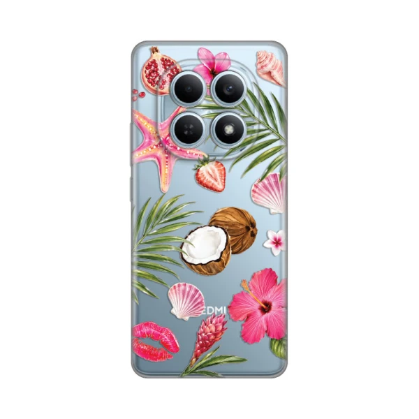 Torbica Silikonska Print za Xiaomi Redmi Note 15 4G/5G Coconut Paradise