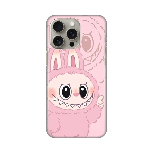 Torbica Silikonska Print za iPhone 15 Pro Max 6.7 La Bubu Pink