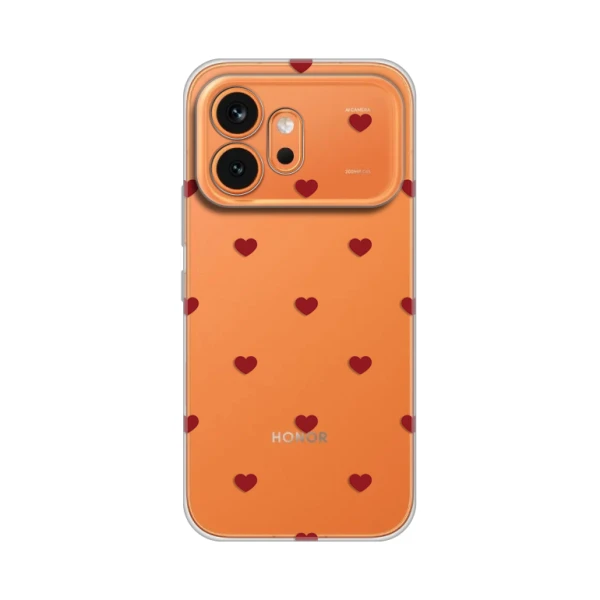 Torbica Silikonska Print za Honor 600 Red Hearts