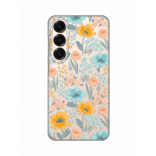 Torbica Silikonska Print Skin za Samsung S931B Galaxy S25 Lovely Flowers