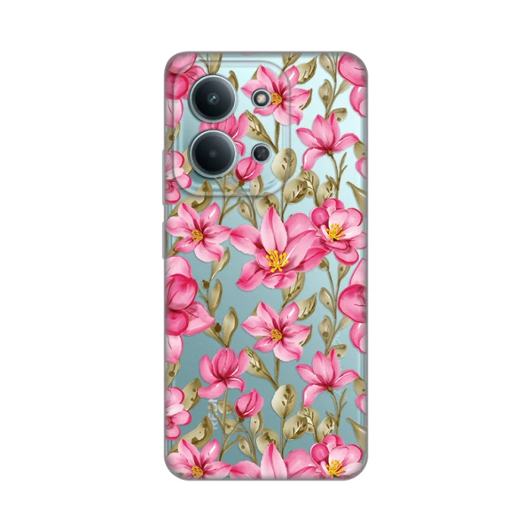 Torbica Silikonska Print za Xiaomi Redmi 15C 4G Magnolia