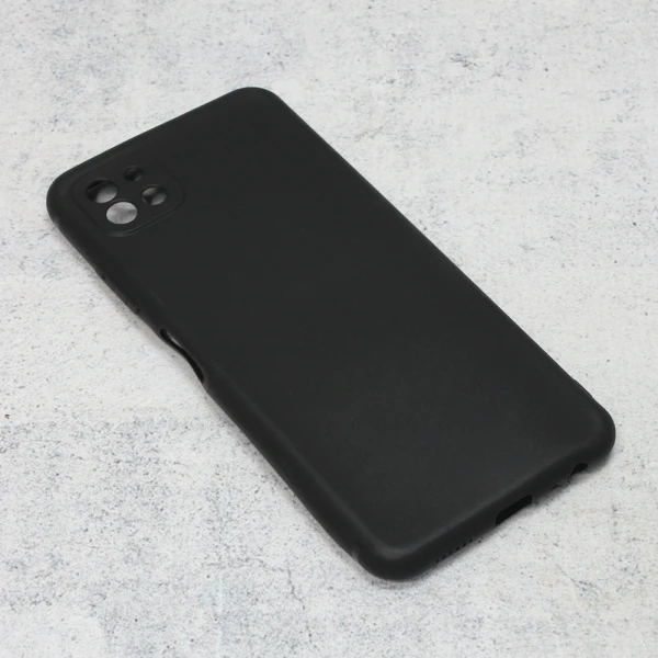 Torbica silikonska Ultra Thin za Samsung A226B Galaxy A22 5G mat crna