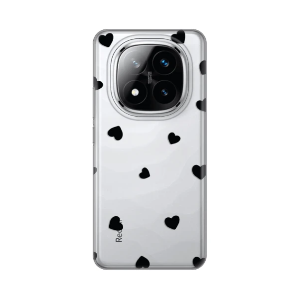 Torbica Silikonska Print Skin za Xiaomi Redmi Note 14 Pro Plus Hearts
