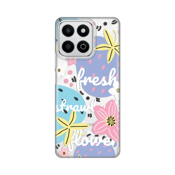 Torbica Silikonska Print Skin za Honor 200 Smart/Honor X7c  Fresh Pastel