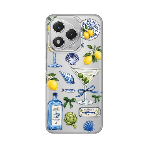 Torbica Silikonska Print za Honor 400 Lite Mediterranean Martini