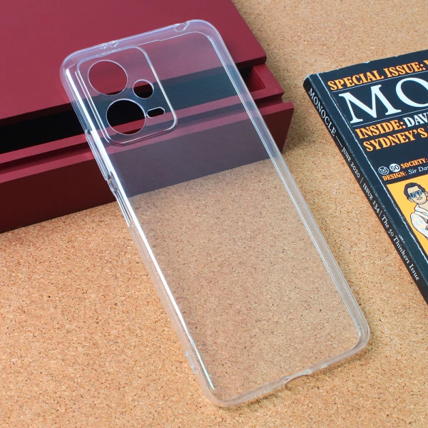 Torbica silikonska Ultra Thin za Xiaomi Redmi Note 12 5G (EU) transparent