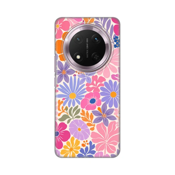 Torbica Silikonska Print za Honor Magic 7 Lite Sunny Petals
