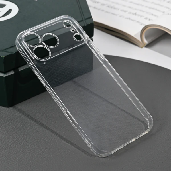 Torbica silikonska Skin za iPhone 17 Pro Max 6.9 transparent