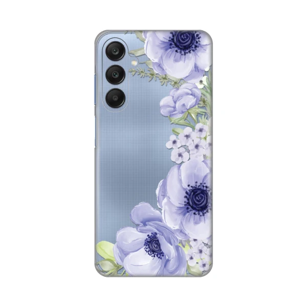 Torbica Silikonska Print Skin za Samsung A256B Galaxy A25 5G Blue Roses