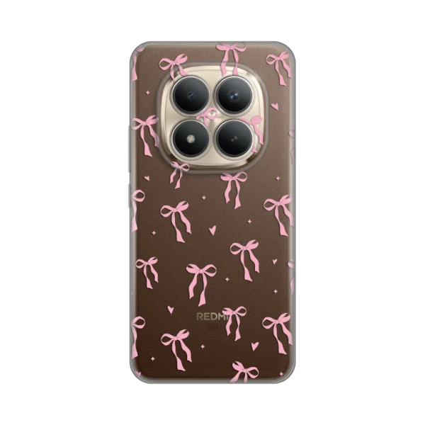 Torbica Silikonska Print Skin za Xiaomi Redmi Note 15 Pro Plus 5G Cute Bow