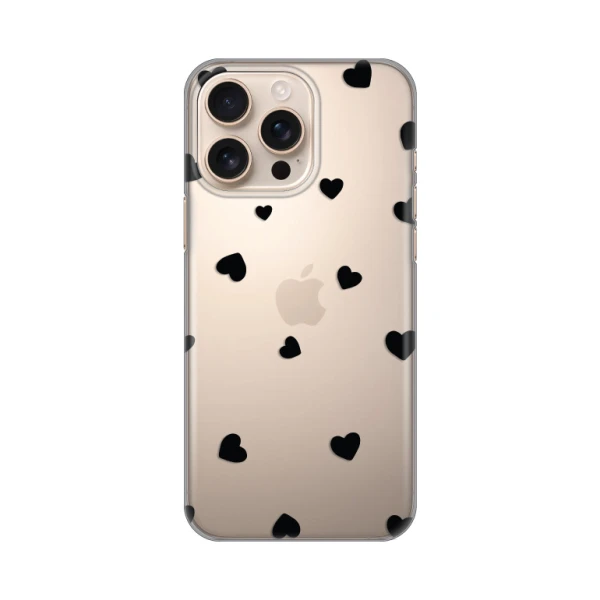 Torbica Silikonska Print Skin za iPhone 16 Pro Max 6.9 Hearts
