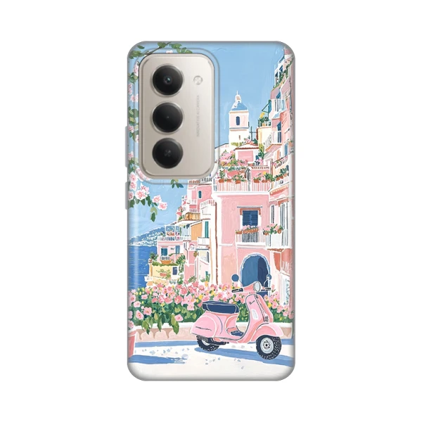 Torbica Silikonska Print za Xiaomi Redmi 15 4G Pink Italy
