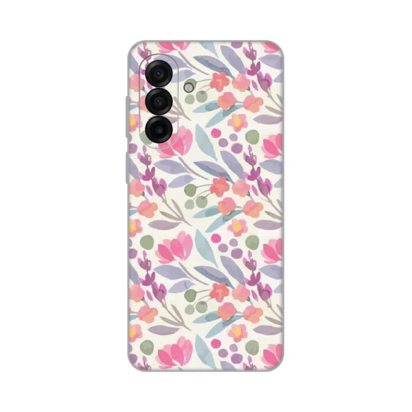 Torbica Silikonska Print za Samsung A175F Galaxy A17 Watercolor Flowers