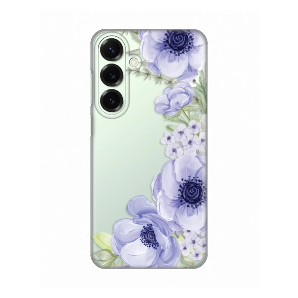 Torbica Silikonska Print Skin za Samsung S936B Galaxy S25 Plus Blue Roses
