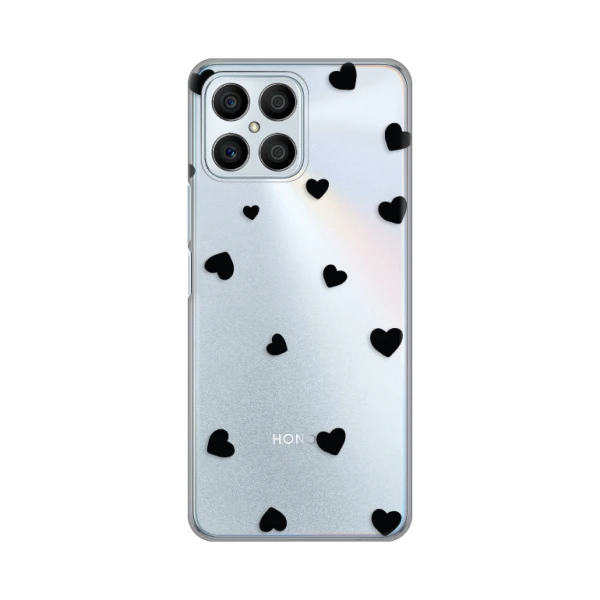 Torbica Silikonska Print Skin za Honor X8 Hearts
