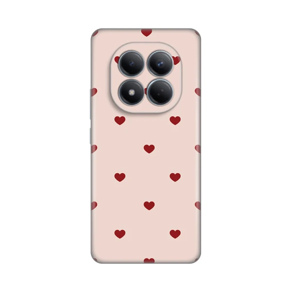 Torbica Silikonska Print za Xiaomi Redmi Note 15 Pro 4G Beige Hearts