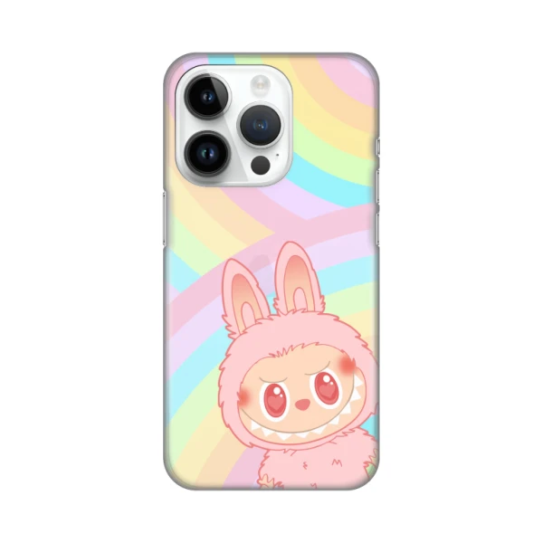 Torbica Silikonska Print Skin za iPhone 14 Pro 6.1 La Bubu Rainbow