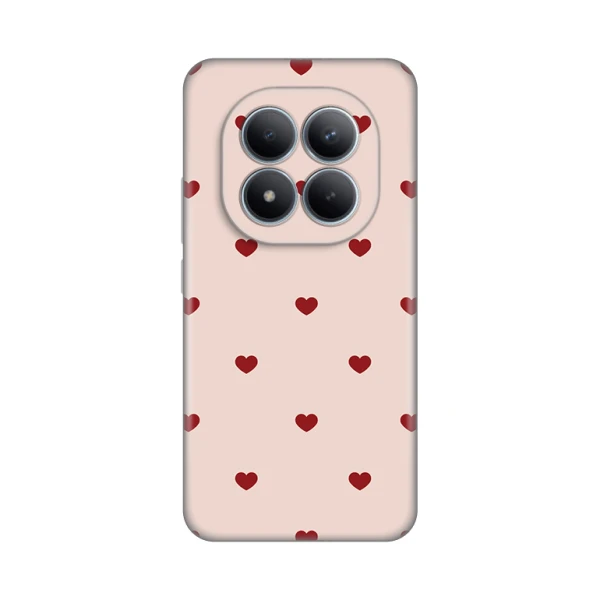 Torbica Silikonska Print za Xiaomi Redmi Note 15 Pro Plus 5G Beige Hearts