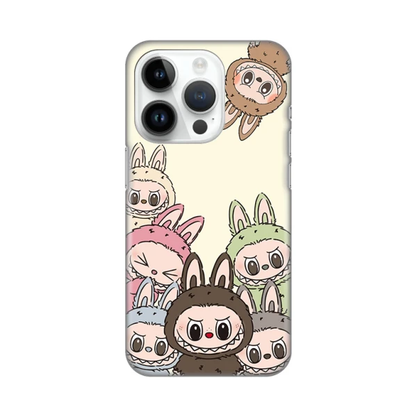 Torbica Silikonska Print za iPhone 14 Pro 6.1 La Bubu