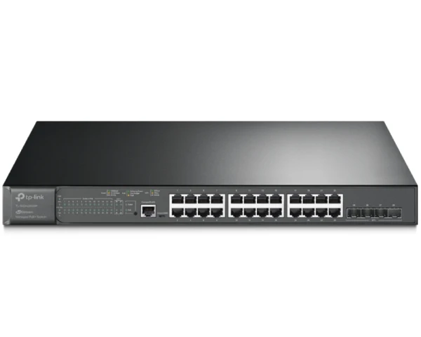 TP-LINK SG3428XMP Omada 28-Port upravljiv Switch sa 24- Porta PoE+ + 4-Port 10GE SFP+ L2+ 