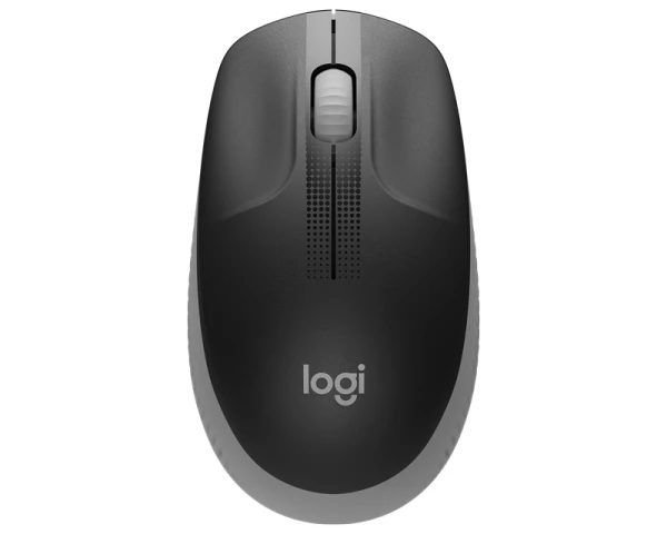 LOGITECH M190 Full-Size Wireless sivi miš 