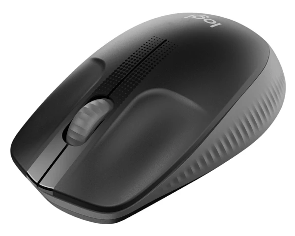 LOGITECH M190 Full-Size Wireless sivi miš 