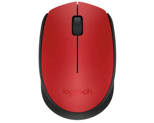 LOGITECH M171 Wireless crveni miš 