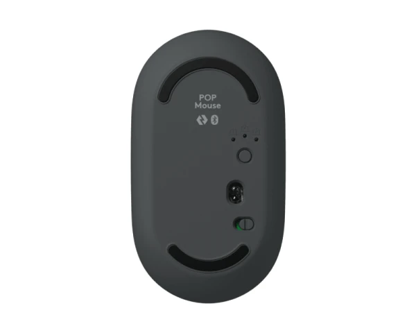 LOGITECH Pop Mouse with Emoji, graphite miš 