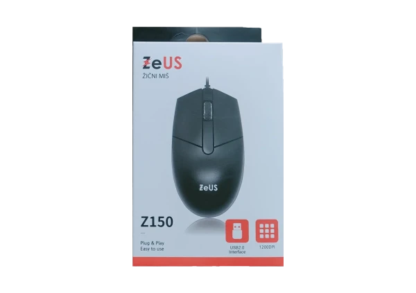 Miš Zeus Z150 USB 1200 dpi