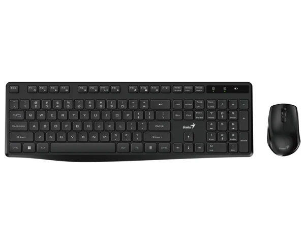 GENIUS KM-8206S Wireless USB US wireless crna tastatura 